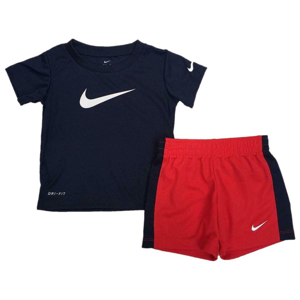 NIKE Toddler Boys Dri Fit Short Sleeve T-Shirt 2PC